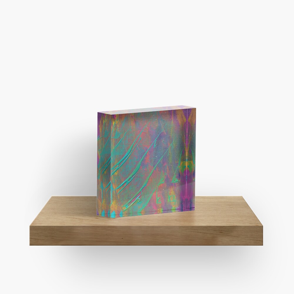 Peace and Popsicles Acrylic Block