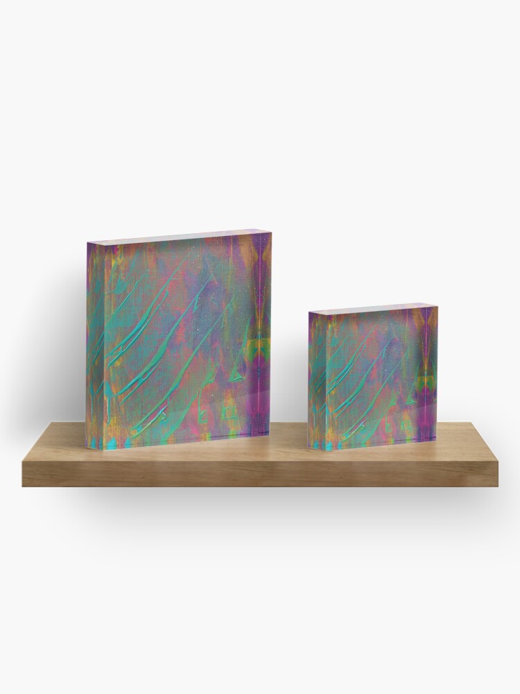 Alternate view of Peace and Popsicles Acrylic Block