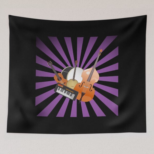 Item preview, Awake My Soul - Purple Folk Rock Alternative Music Band  designed and sold by apathecary.