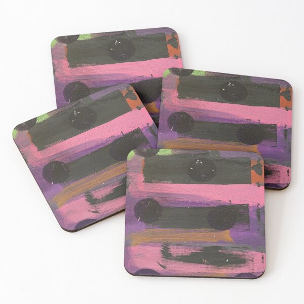 Indigo Ladybug Coasters (Set of 4)