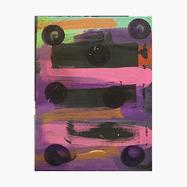 Indigo Ladybug Photographic Print