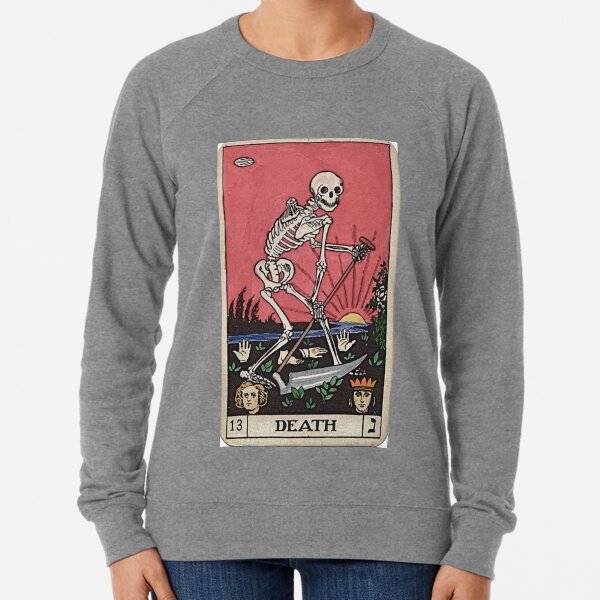 Death Tarot Lightweight Sweatshirt