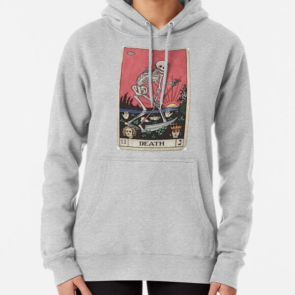 Death Tarot Pullover Hoodie
