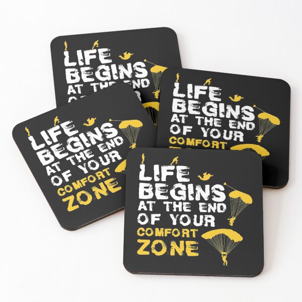 Item preview, Life Begins At The End Of Your Comfort Zone designed and sold by MooonTees.