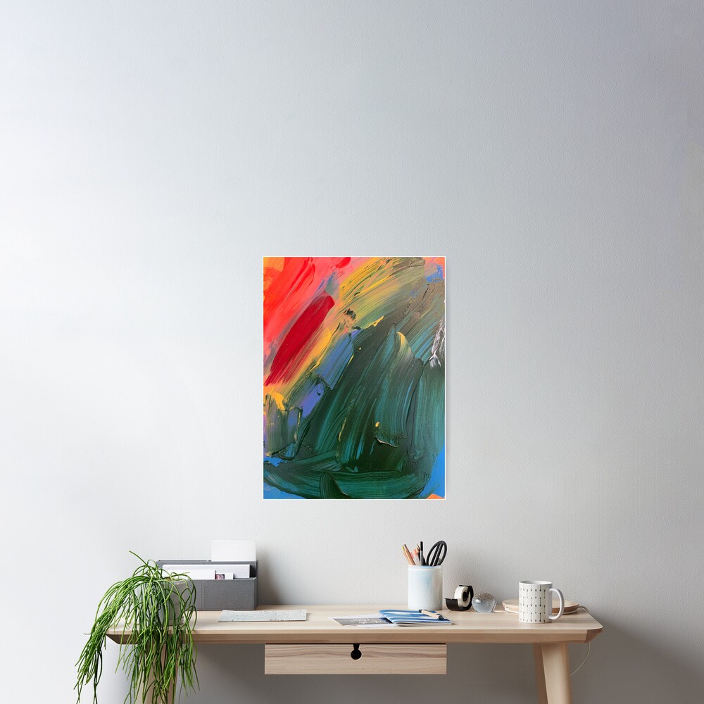 Rainbow junk mail Poster