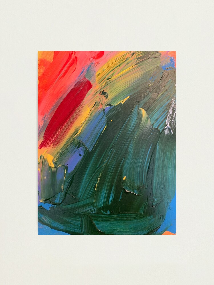 Alternate view of Rainbow junk mail Photographic Print