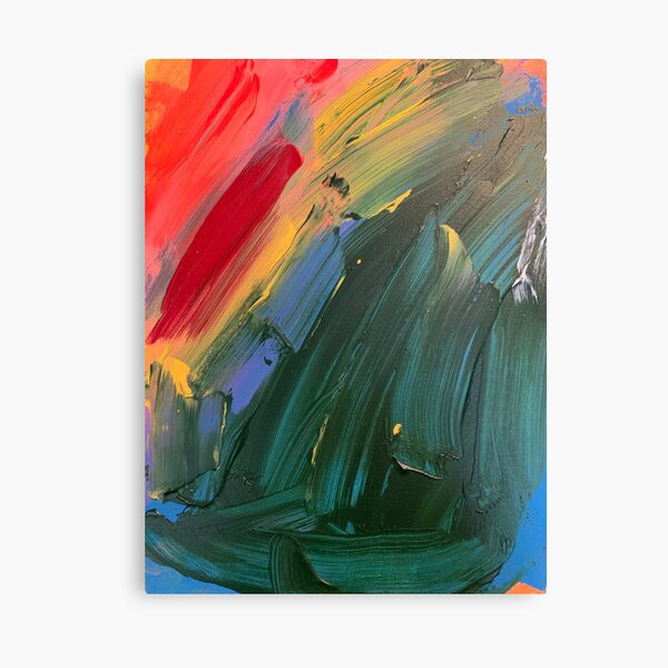 Rainbow junk mail Canvas Print
