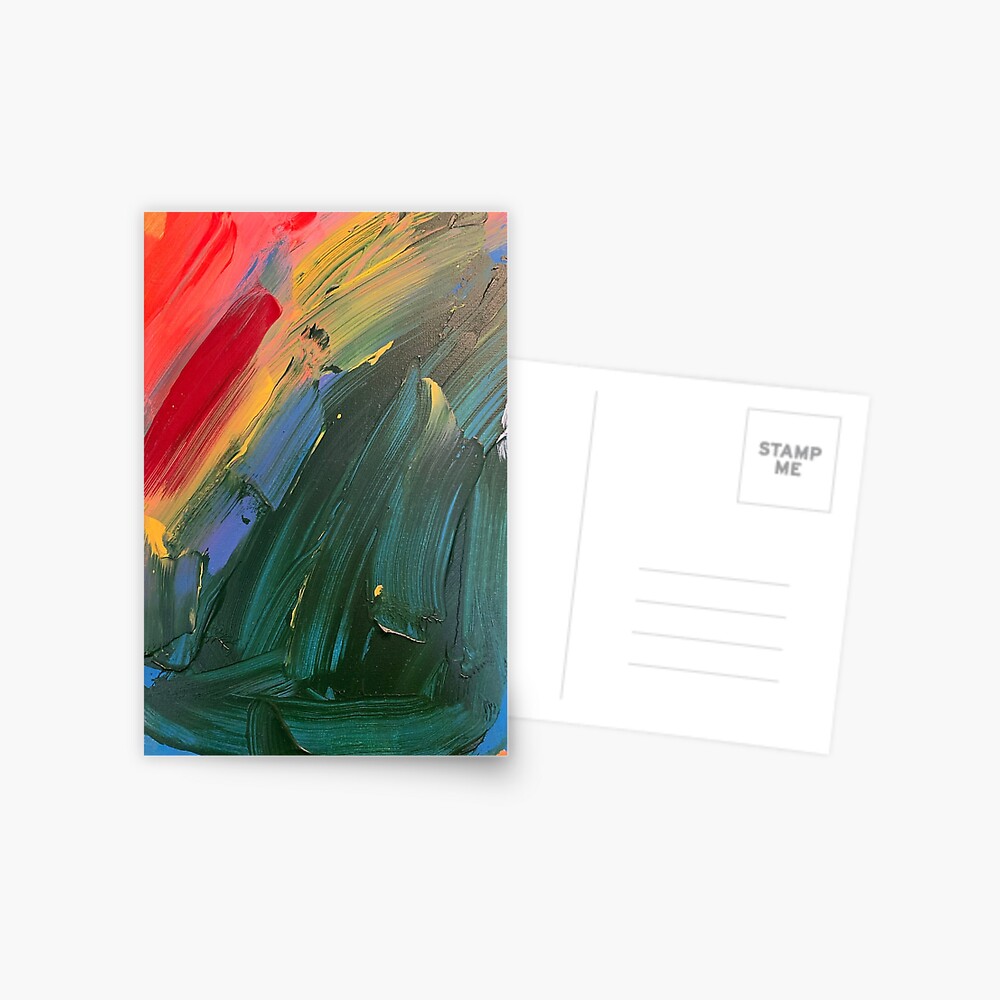 Rainbow junk mail Postcard