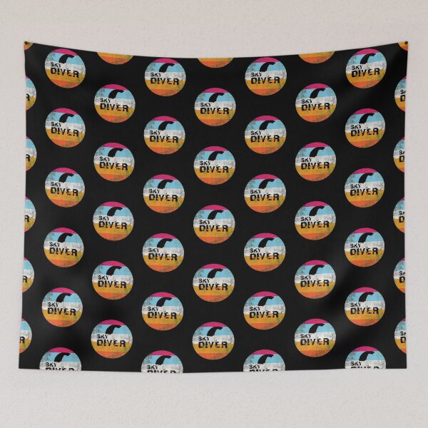 Item preview, Skydiver Parachutist Paragliding Skydive Retro designed and sold by MooonTees.