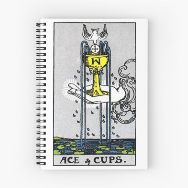 Item preview, Ace of Cups Tarot designed and sold by Phantastique Boutique.
