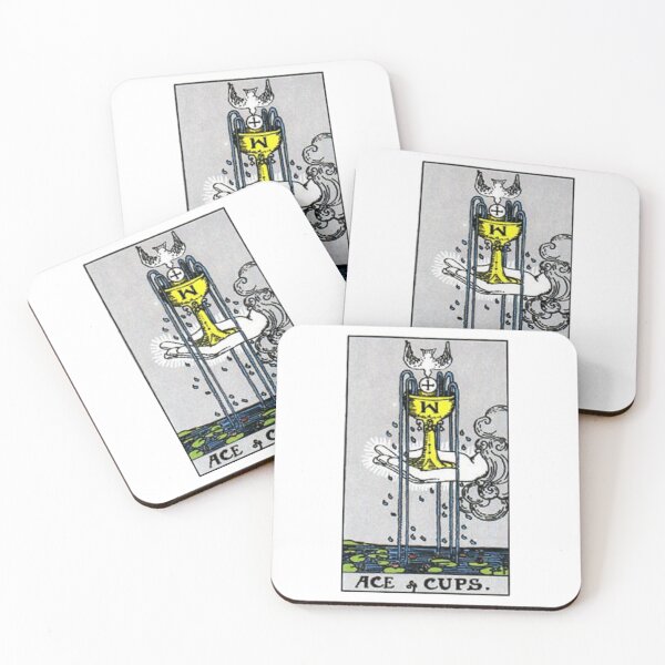 Item preview, Ace of Cups Tarot designed and sold by Phantastique Boutique.