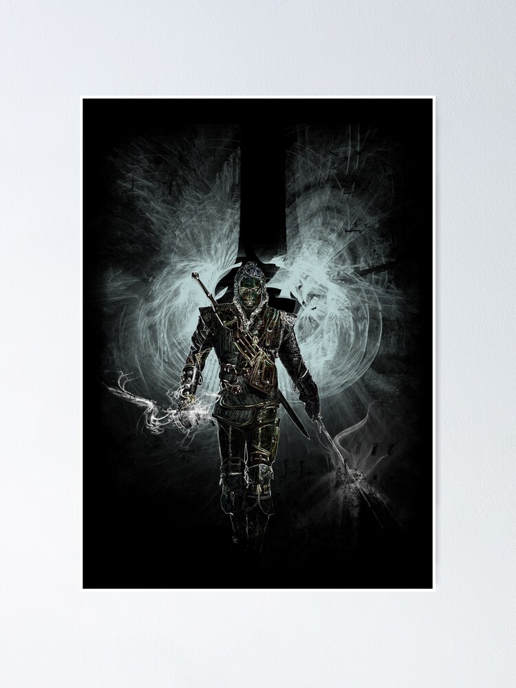 Alternate view of awakening witcher Poster