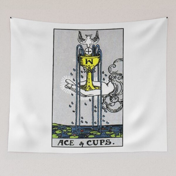 Item preview, Ace of Cups Tarot designed and sold by Phantastique Boutique.