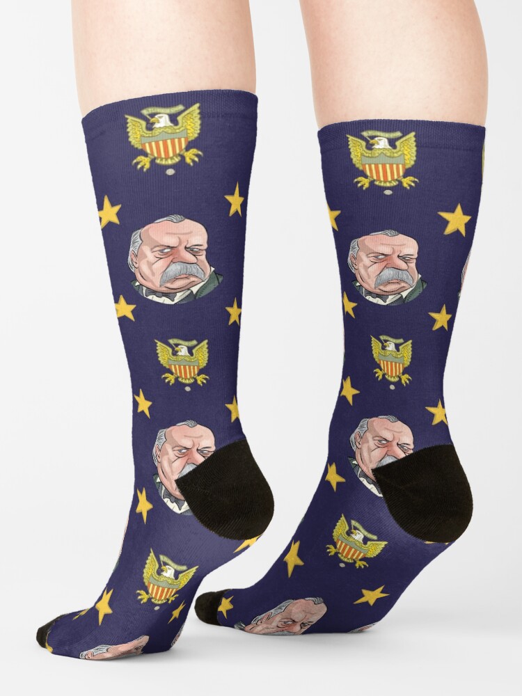 Alternate view of President Grover Cleveland Socks