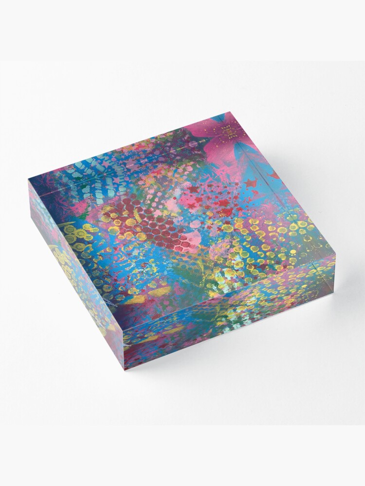 Alternate view of Walking into 2020, like I own it Acrylic Block