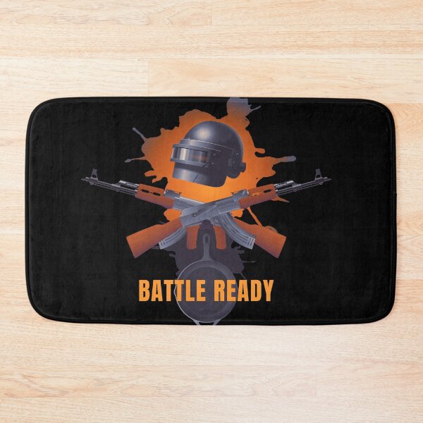 Item preview, Battle ready. Russian OMON helmet, two Ak 47s and cast iron pan. designed and sold by Moolversin.