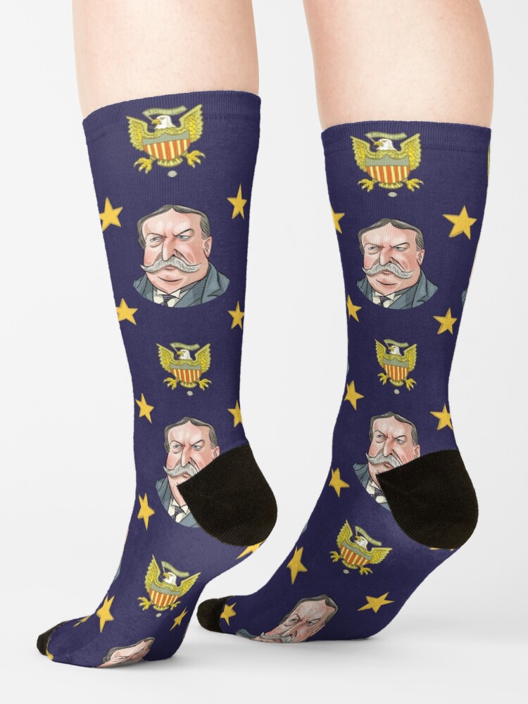 Alternate view of President Howard Taft Socks