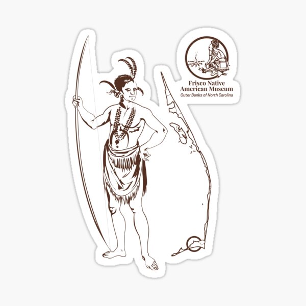 Local Native With Map Sticker