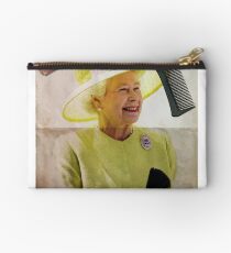 Portrait of Queen Elizabeth II Studio Pouch