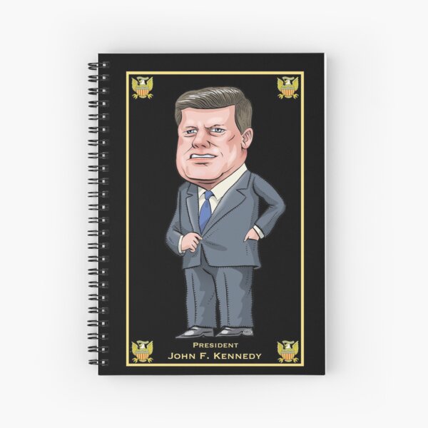 President John F. Kennedy Spiral Notebook