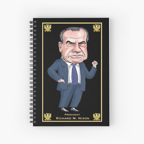 President Richard Nixon Spiral Notebook