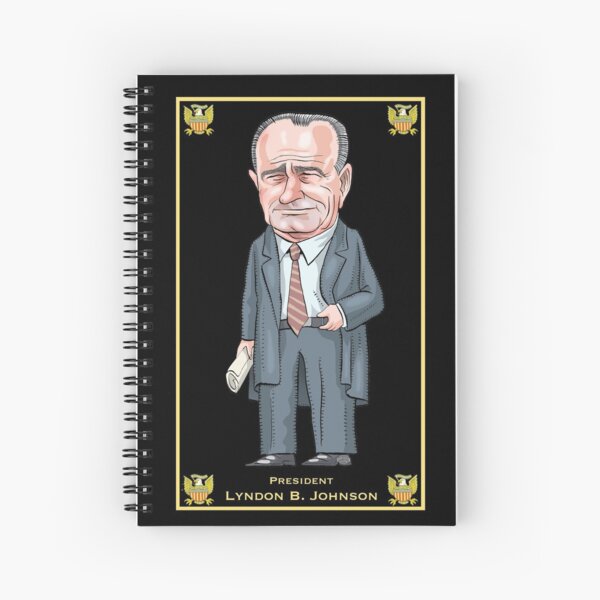 President Lyndon B. Johnson  Spiral Notebook