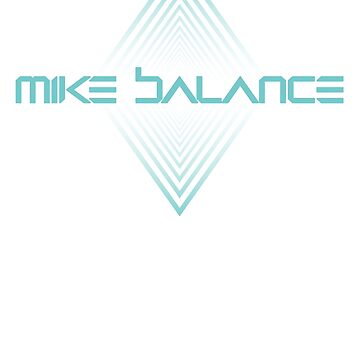 Artwork thumbnail, Mike Balance blue logo by mikebalance