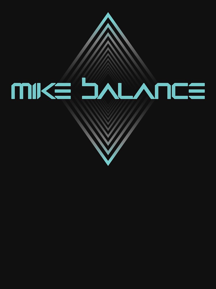 Artwork view, Mike Balance blue logo designed and sold by mikebalance