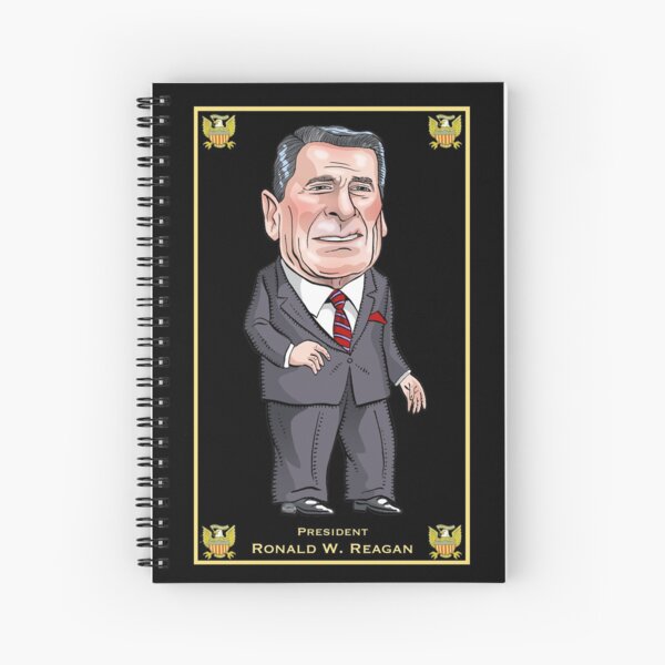 President Ronald Reagan Spiral Notebook