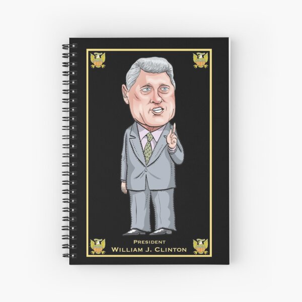 President Bill Clinton Spiral Notebook