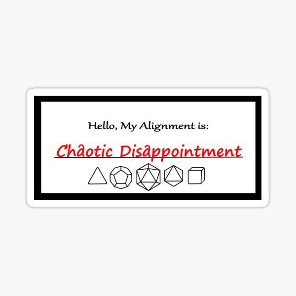 Alignment CD Sticker
