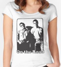 Jack Kerouac On the Road Women's Fitted Scoop T-Shirt
