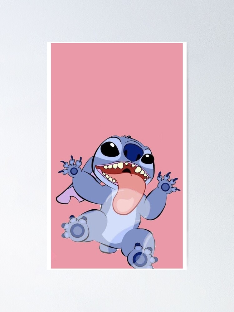 Stitch with red glasses Sticker by addiesunflower