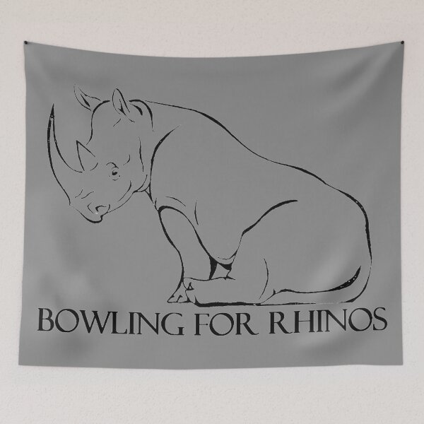 Item preview, Bowling For Rhinos Logo: Grey designed and sold by PtDefianceAAZK.