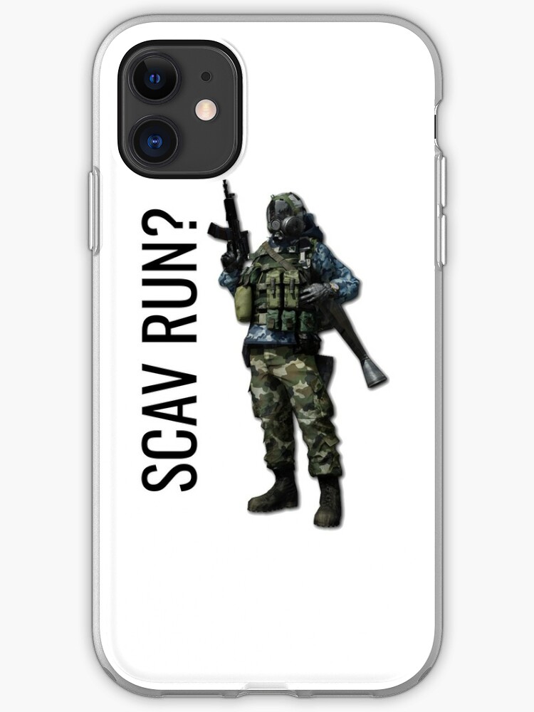 Scav Run Escape From Tarkov Iphone Case Cover By Keiranmartin Redbubble