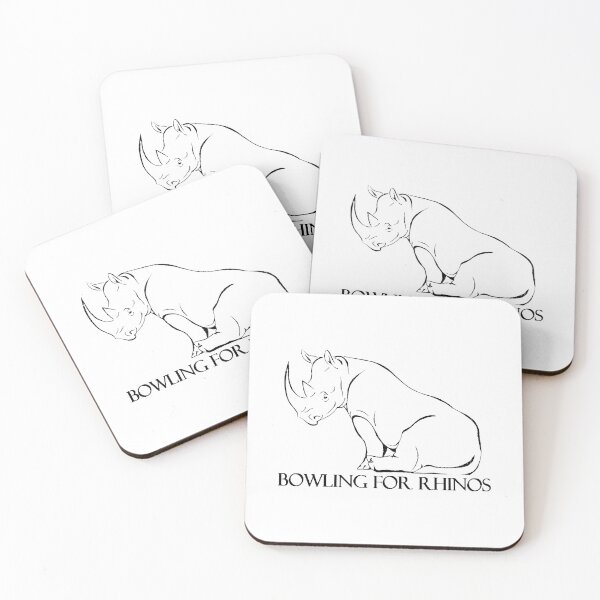 Item preview, Bowling For Rhinos Logo designed and sold by PtDefianceAAZK.