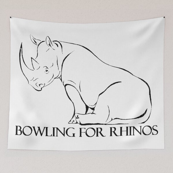 Item preview, Bowling For Rhinos Logo designed and sold by PtDefianceAAZK.