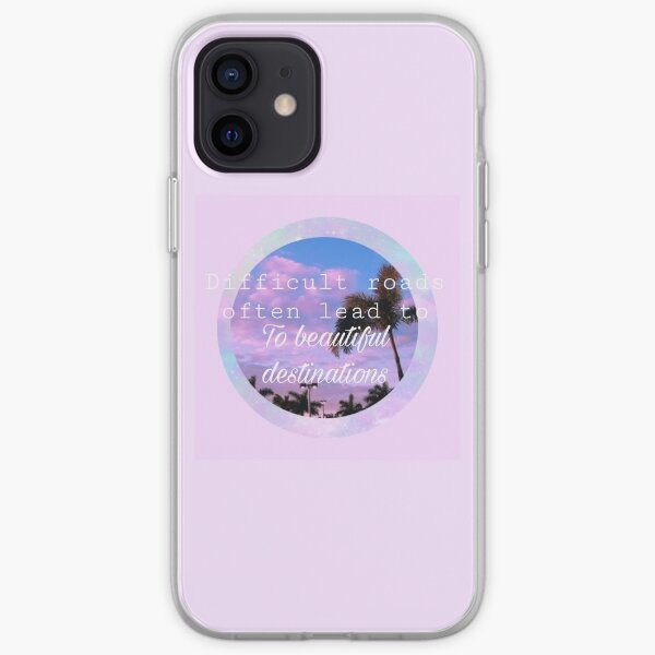 Pretty Purple Inspo Iphone Case Cover By Allysworks Redbubble