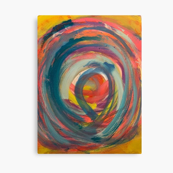 Running in Circles Canvas Print