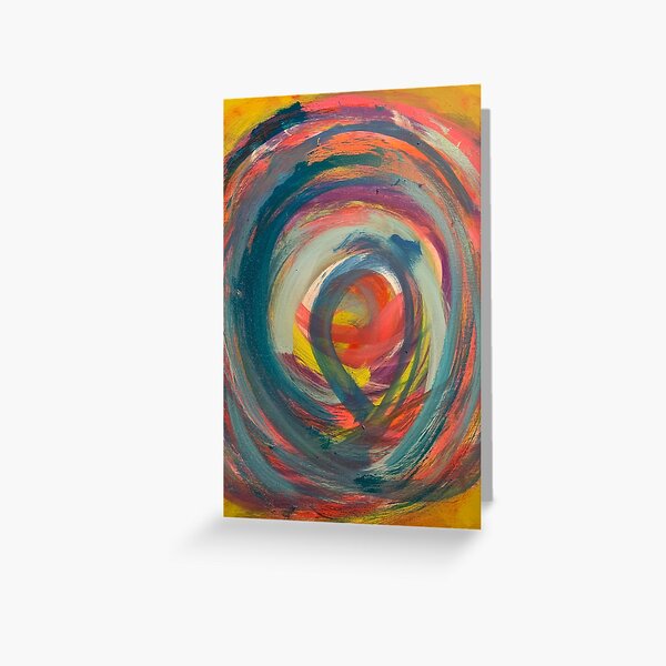Running in Circles Greeting Card