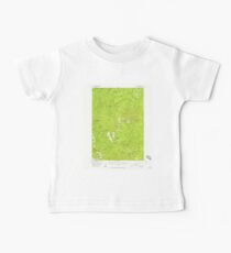 USGS Topo Map Oregon Battle Ax 282244 1956 62500 Baby Tee
