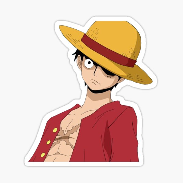 Luffy le pirate Sticker