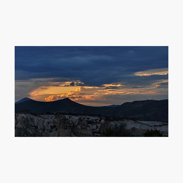 Sunset in Cappadocia #2 Photographic Print