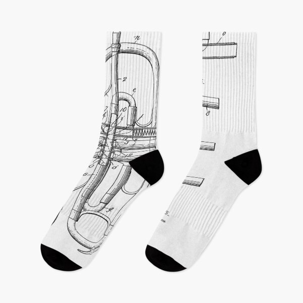 Item preview, Cornet Patent 1920 - Black designed and sold by InkedArtPrints.