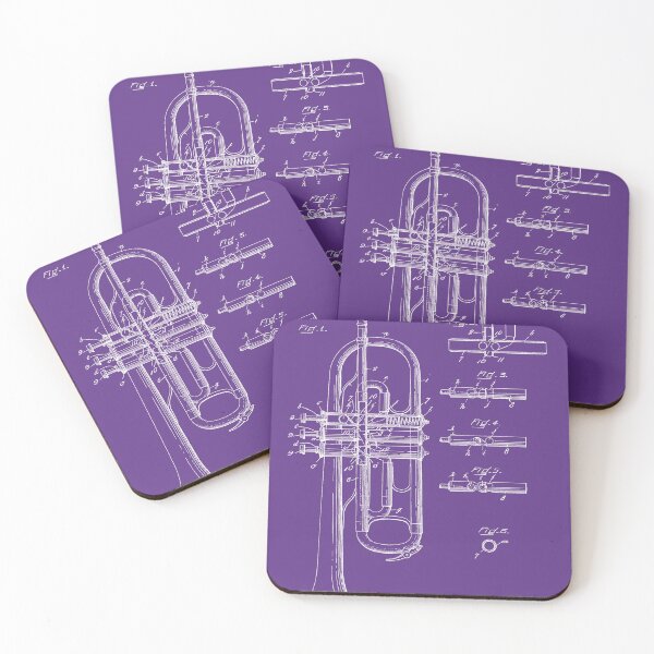 Item preview, Cornet Patent 1920 - White designed and sold by InkedArtPrints.