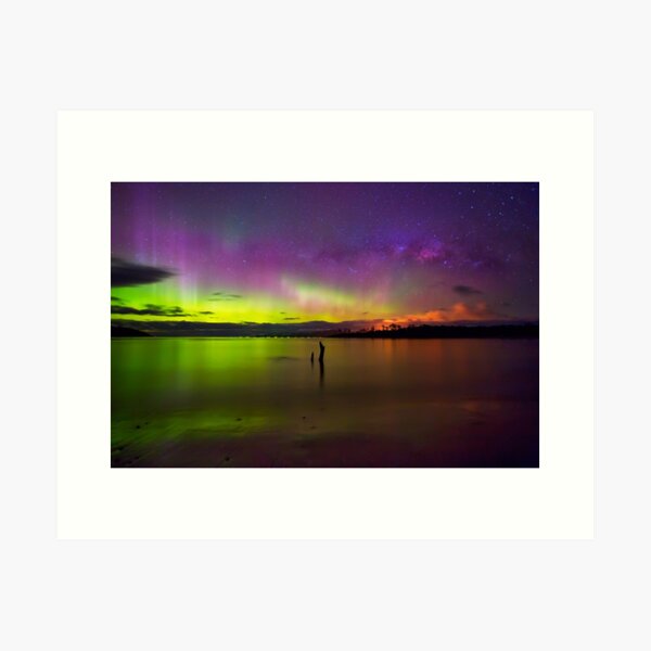 Randalls Bay Aurora Tasmania #6 Art Print