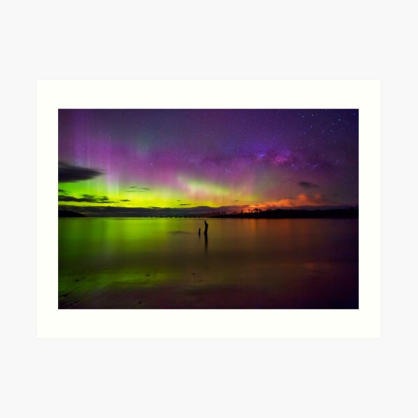 Randalls Bay Aurora Tasmania #6 Art Print