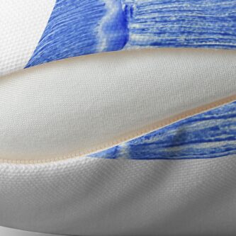 Alternate view of Watercolour Shibori Throw Pillow