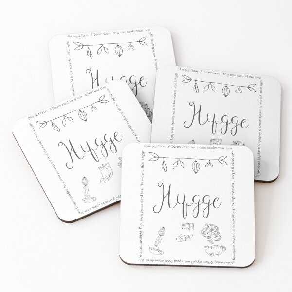 Item preview, Hygge Definition - Typography print designed and sold by Marianne1108.