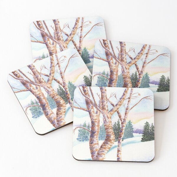 Item preview, Winter Birches designed and sold by The Elderberry Blossom.